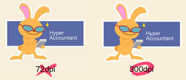 オリジナルデータのdpi